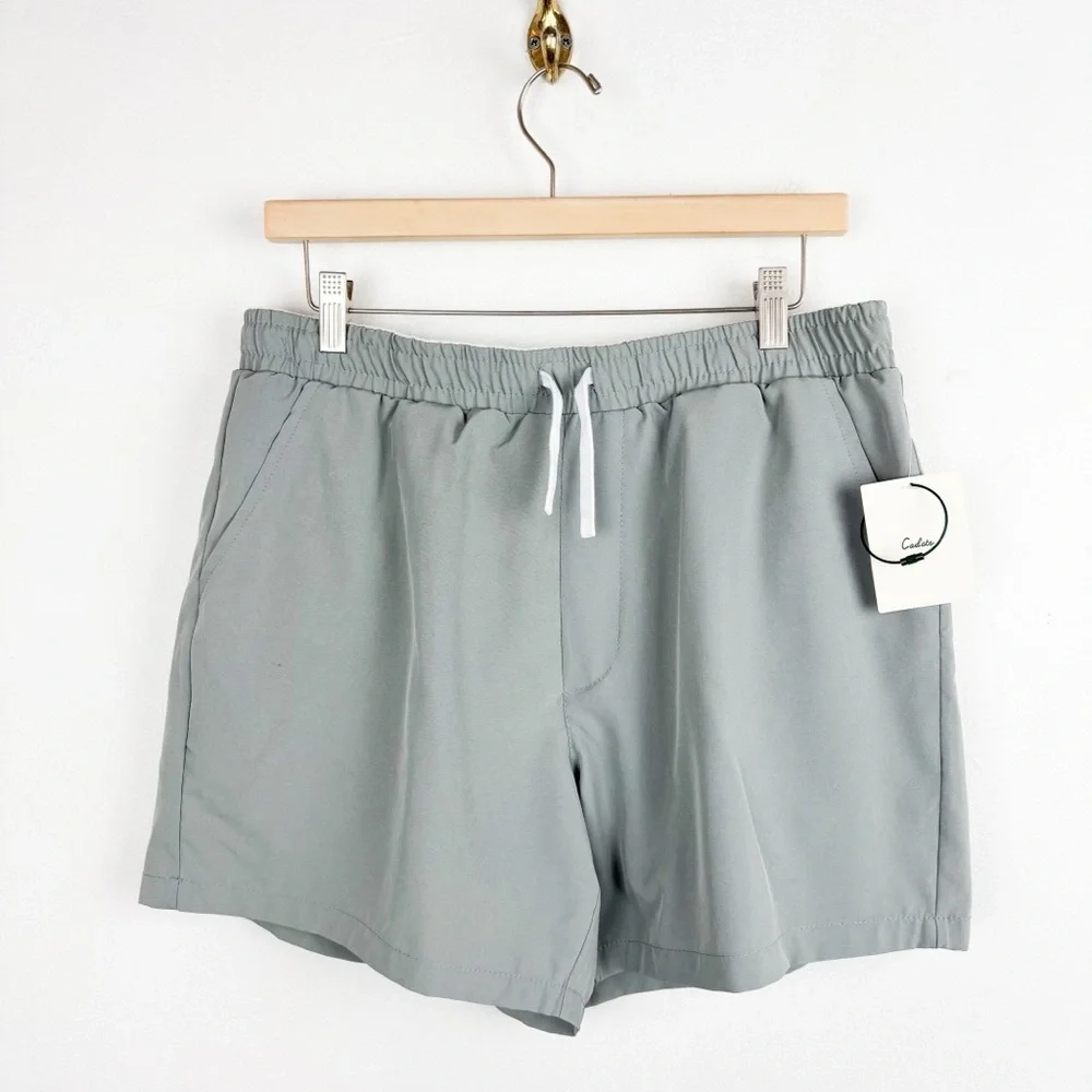 NWT Cadets Men’s Gray Swim Shorts Sz L